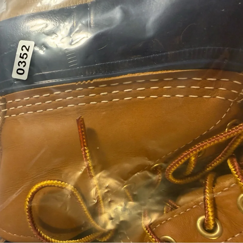 LL Bean Boots Women’s Size 5W (A W) Like New Condition Unlined Navy Foot‎ Rain